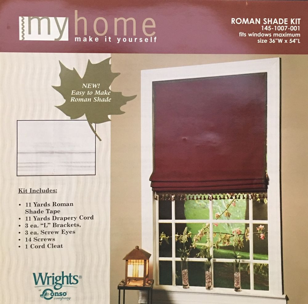 Best ideas about DIY Roman Shades Kit
. Save or Pin Wright s Roman Shade Kit 36 x 54 DIY Conso 145 1007 001 Now.