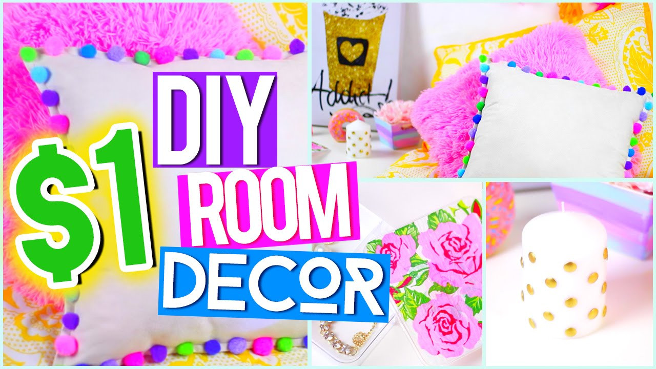 Best ideas about DIY Room Decor Pinterest
. Save or Pin DIY $1 ROOM DECOR ♥ Tumblr Pinterest Inspired Now.