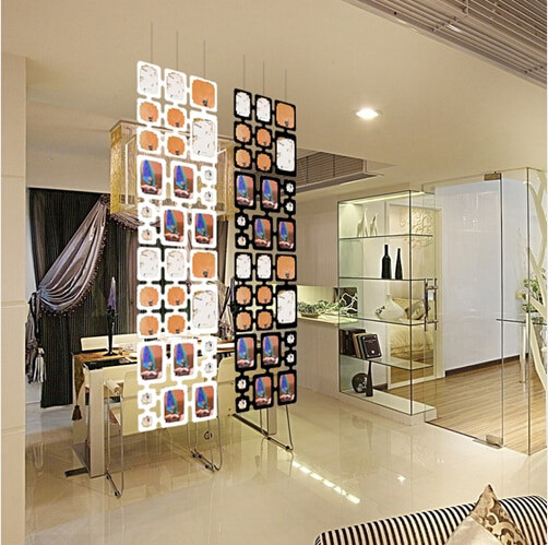 Best ideas about DIY Room Divider Frame
. Save or Pin 4pcs Black Plastic DIY Wall Frames Hanging Screen Now.