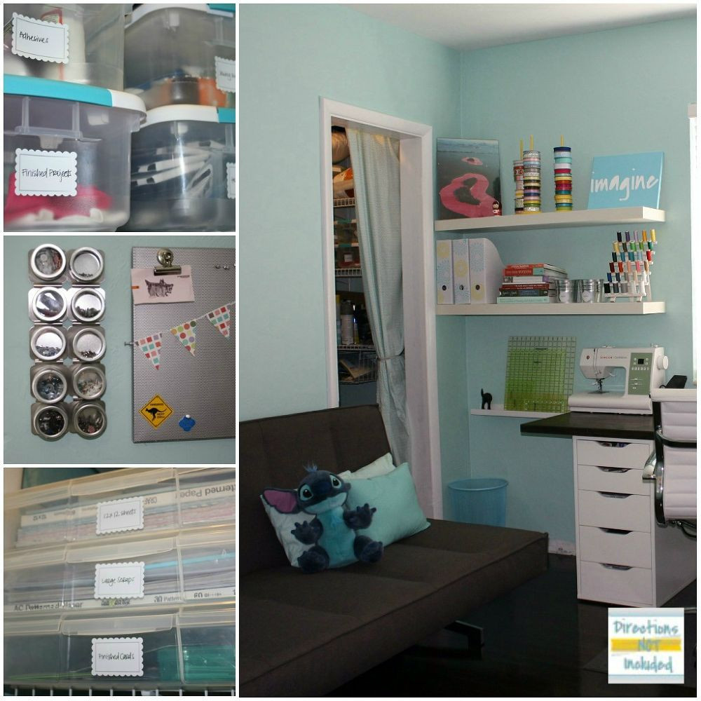 Best ideas about DIY Room Storage
. Save or Pin Craft Room Simple Spacious and All DIY on the Cheap Now.