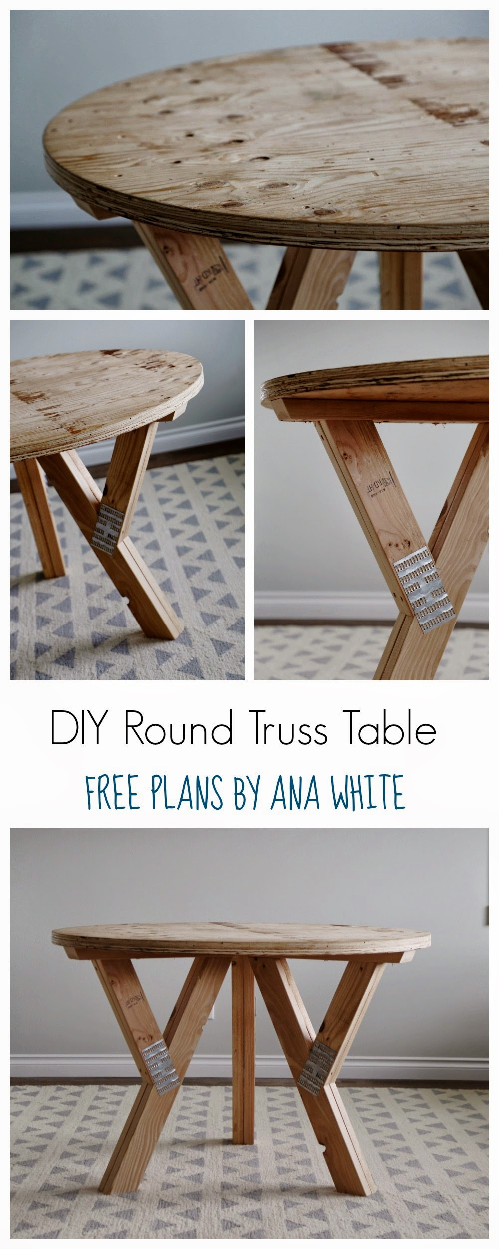 Best ideas about DIY Round Tables
. Save or Pin Ana White Now.