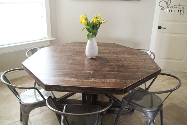 Best ideas about DIY Round Tables
. Save or Pin DIY Round Wooden Table for $110 Shanty 2 Chic Now.