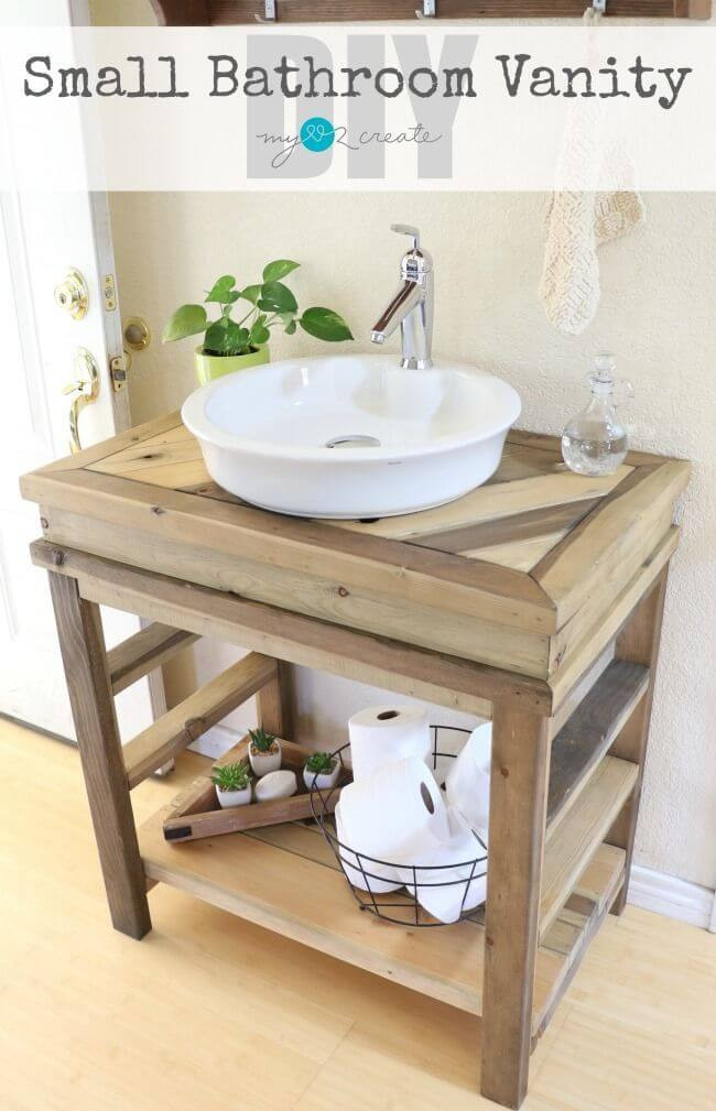 Best ideas about DIY Rustic Bathroom Vanity Plans
. Save or Pin 36 Best Farmhouse Bathroom Design and Decor Ideas for 2019 Now.
