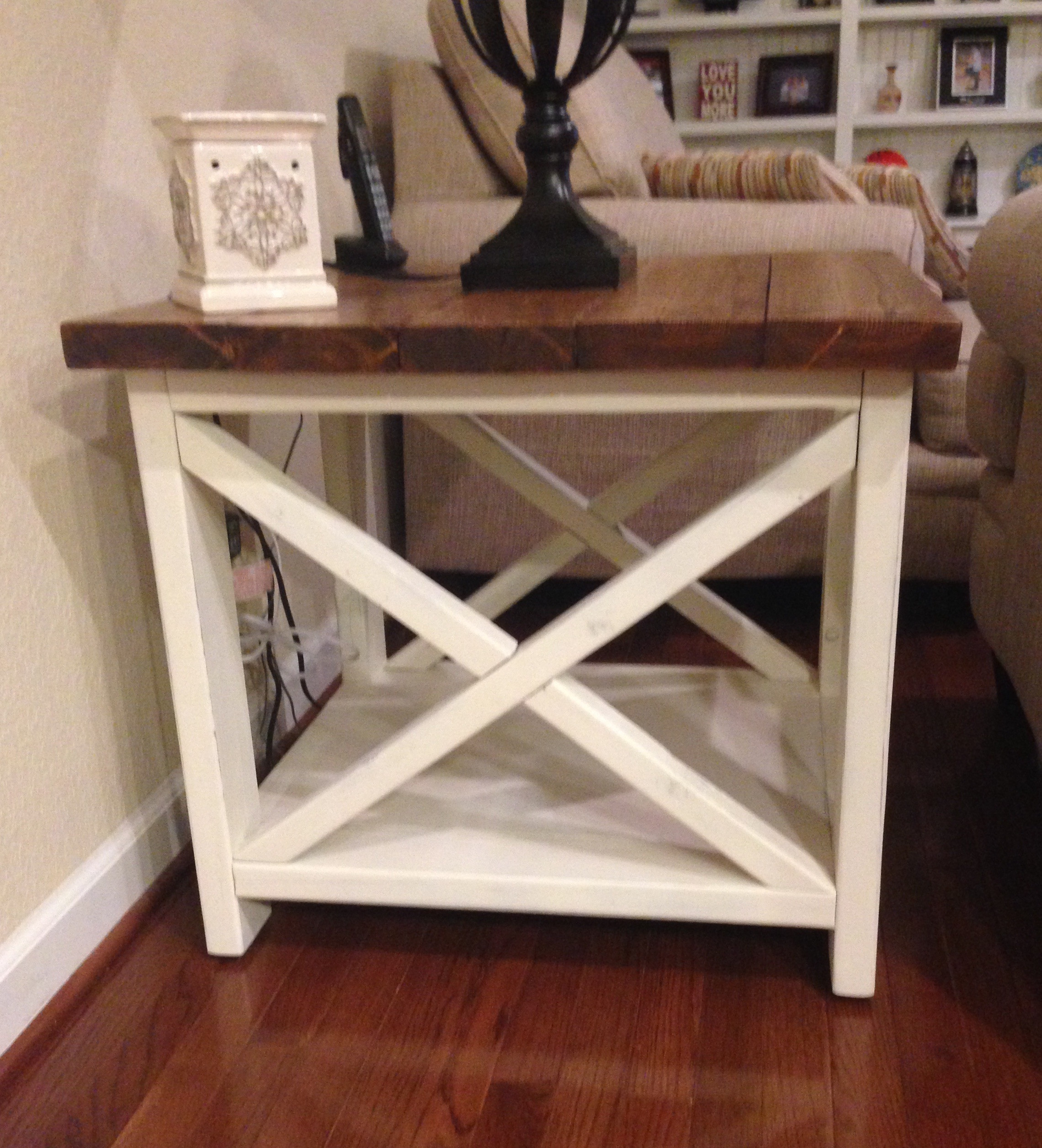 Best ideas about DIY Rustic End Tables
. Save or Pin Ana White Now.