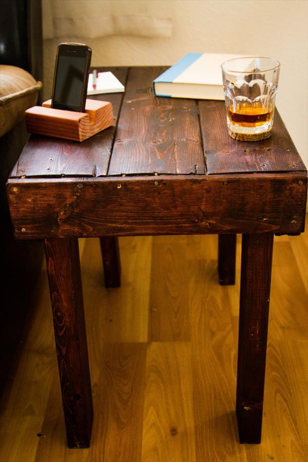 Best ideas about DIY Rustic End Tables
. Save or Pin DIY Rustic Pallet Wooden End Table Now.