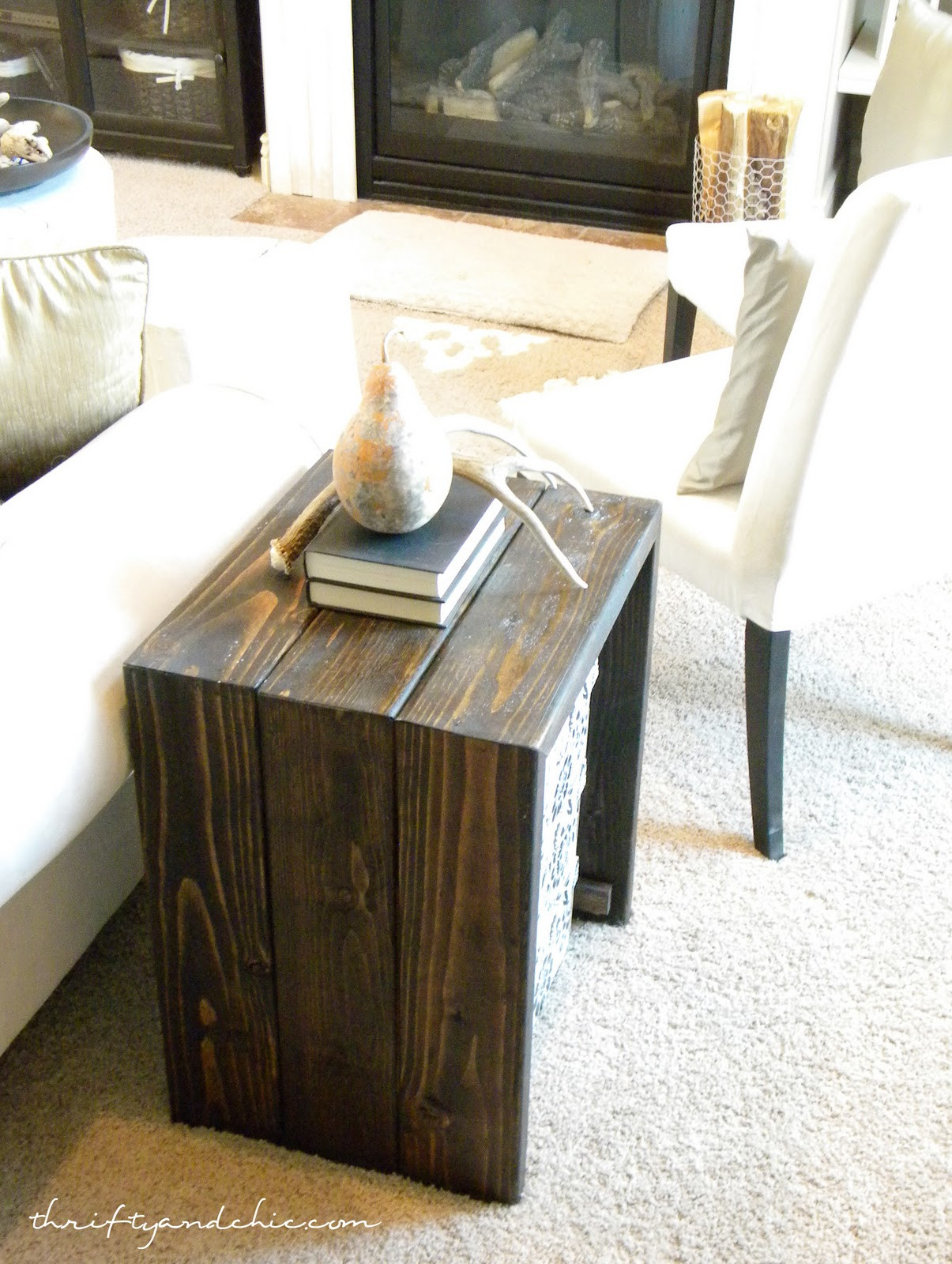 Best ideas about DIY Rustic End Tables
. Save or Pin Thrifty and Chic DIY Projects and Home Decor Now.