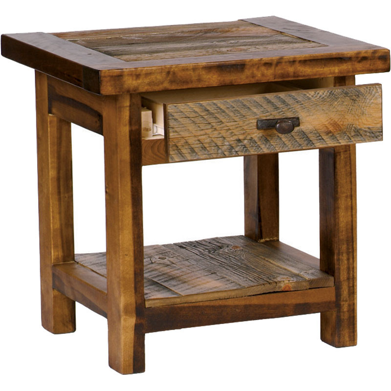Best ideas about DIY Rustic End Tables
. Save or Pin dining room tables rustic end table with drawer diy Now.
