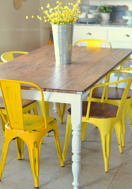 Best ideas about DIY Rustic Kitchen Table
. Save or Pin DIY Revamped Rustic Kitchen Table Craft O Maniac Now.