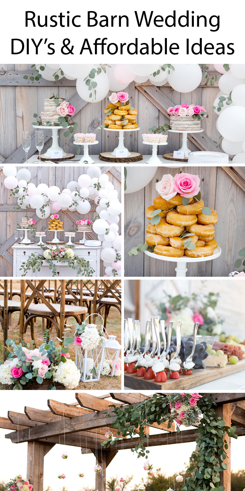 Best ideas about DIY Rustic Wedding
. Save or Pin Rustic Barn Wedding Ideas Bud Friendly Wedding Pink Now.