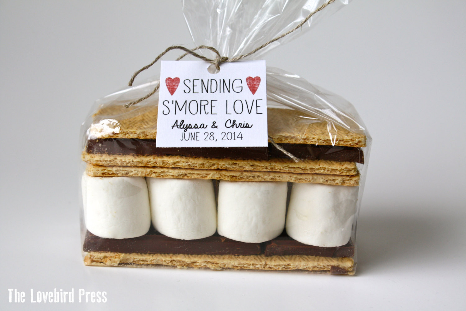 Best ideas about DIY Rustic Wedding Favors
. Save or Pin Smore Wedding Favor Tag Rustic Personalized Printable Now.