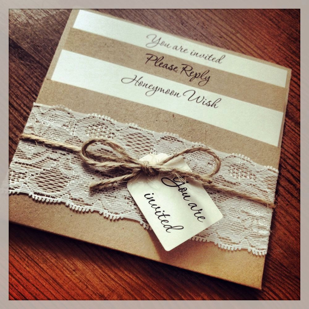 Best ideas about DIY Rustic Wedding Invitations
. Save or Pin Rustic Diy Wedding Invitation Kits Now.