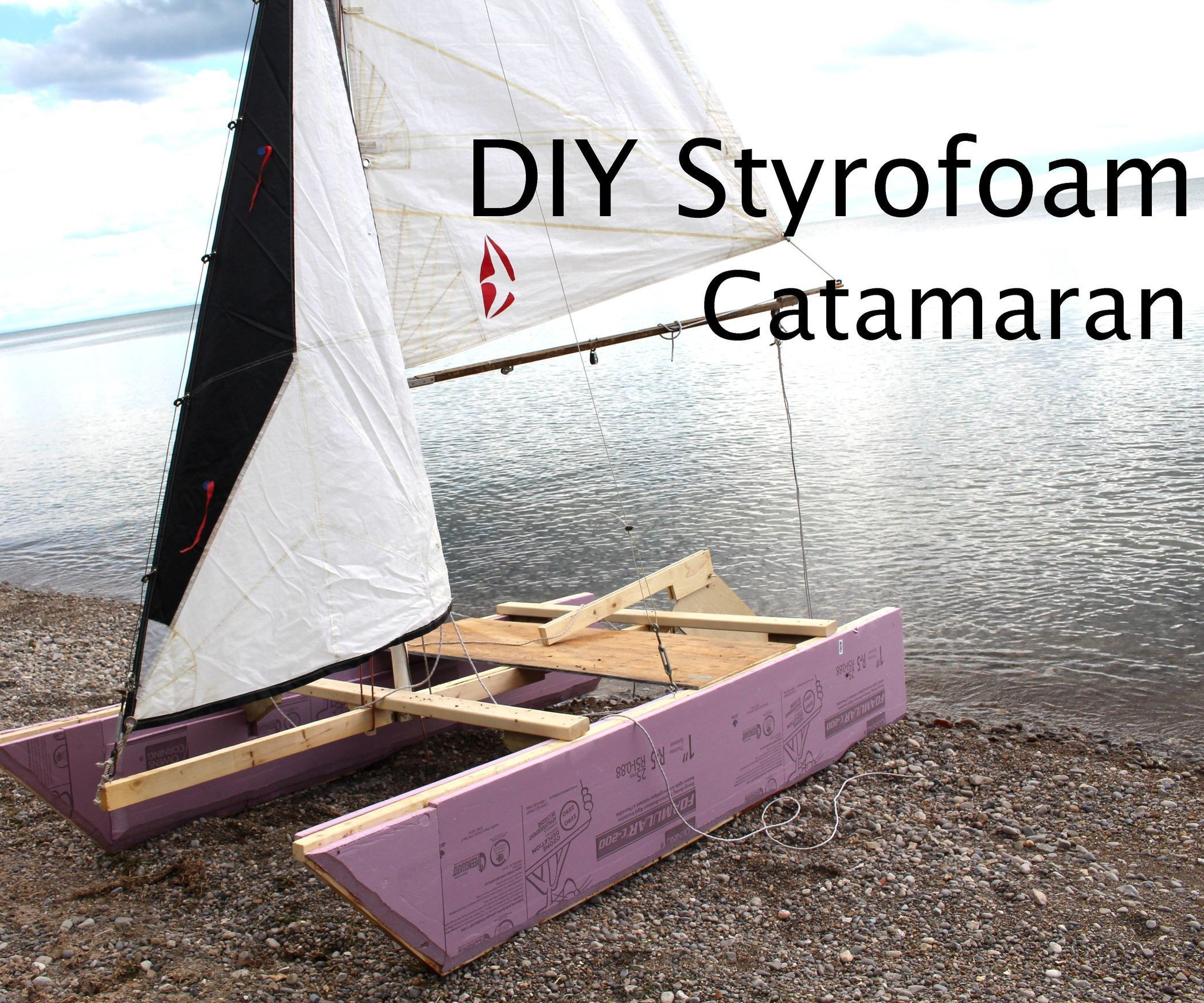 Best ideas about DIY Sailboat Plans
. Save or Pin DIY Styrofoam Catamaran 4Home Now.