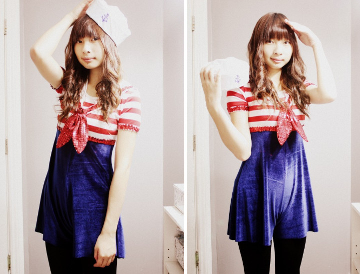 Best ideas about DIY Sailor Costume
. Save or Pin Kar Yan C Diy Sailor Hat Thrift Sailor Costume Happy Now.