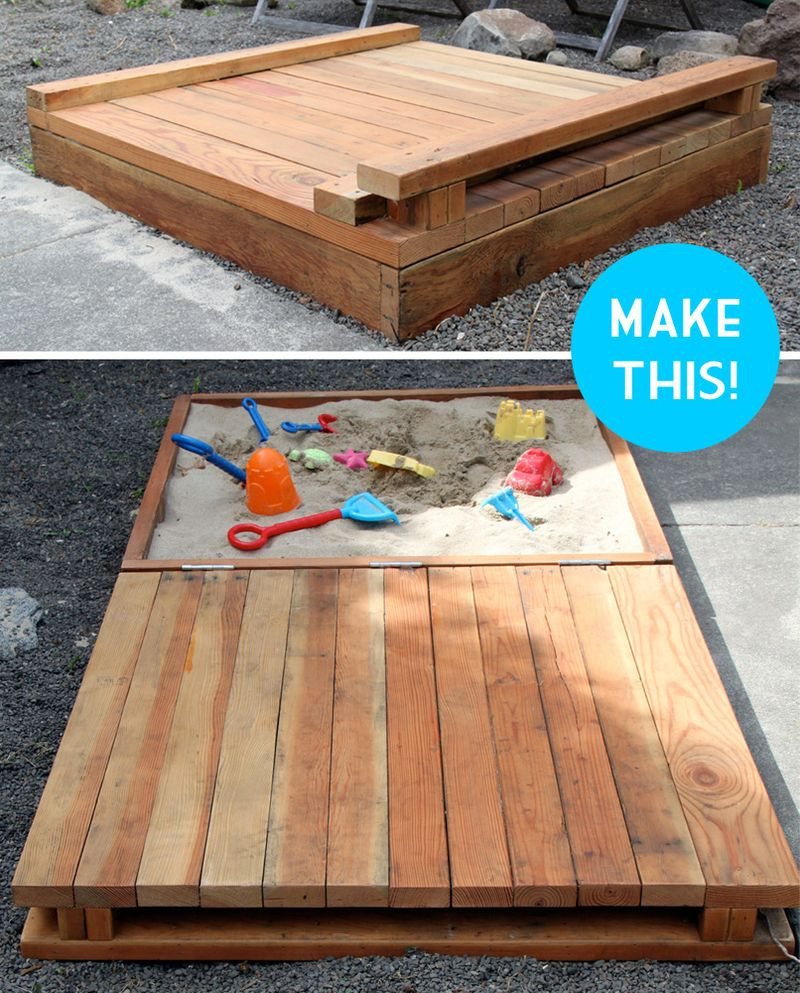 Best ideas about DIY Sandbox Cover
. Save or Pin Make sandbox Now.