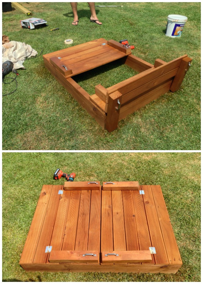 Best ideas about DIY Sandbox Cover
. Save or Pin DIY Sandbox Projects Picture Instructions Now.