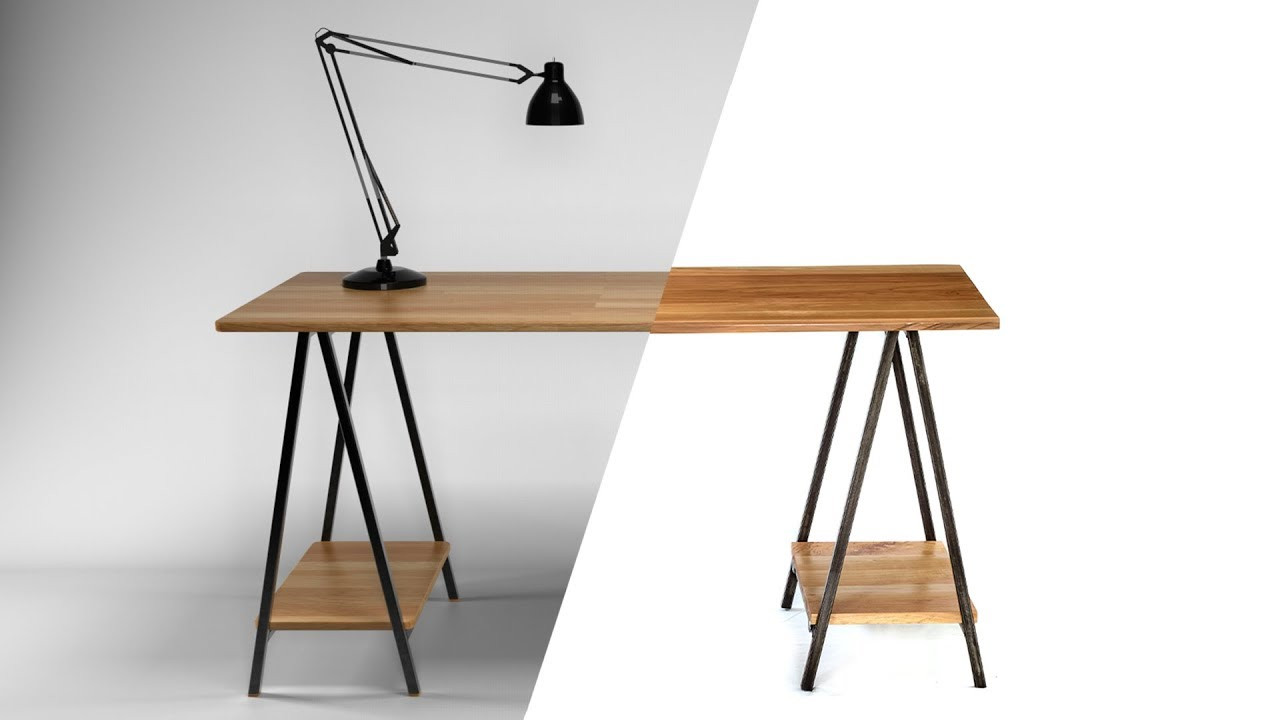 Best ideas about DIY Sawhorse Desk
. Save or Pin DIY Folding Sawhorse Desk [Detailed Narration] Now.