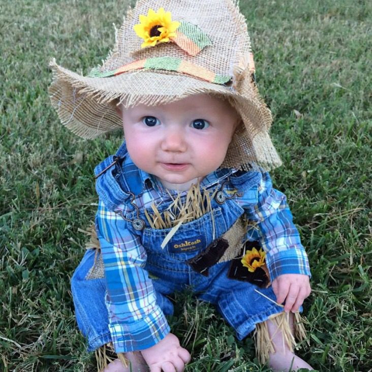 Best ideas about DIY Scarecrow Costume Toddler
. Save or Pin Toddler baby boy Halloween costume DIY scarecrow costume Now.
