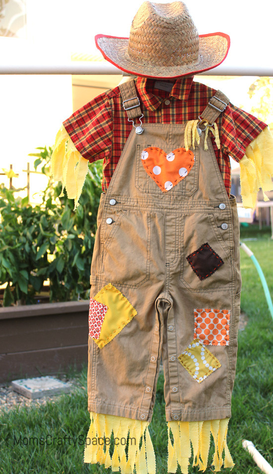Best ideas about DIY Scarecrow Costume Toddler
. Save or Pin DIY Toddler Scarecrow Costume With RIT Dye Happiness is Now.