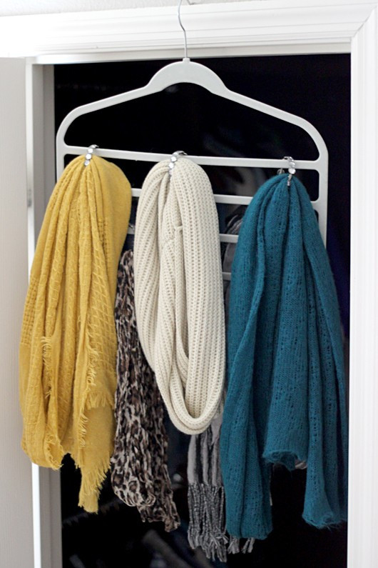 Best ideas about DIY Scarf Organizer
. Save or Pin DIY Scarf Hanger Organizer Fab Fatale Now.