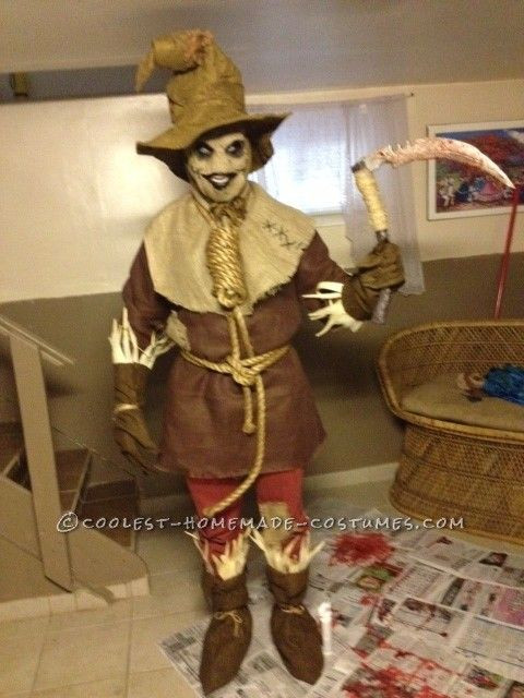 Best ideas about DIY Scary Costumes
. Save or Pin Scary Scarecrow Costume Now.
