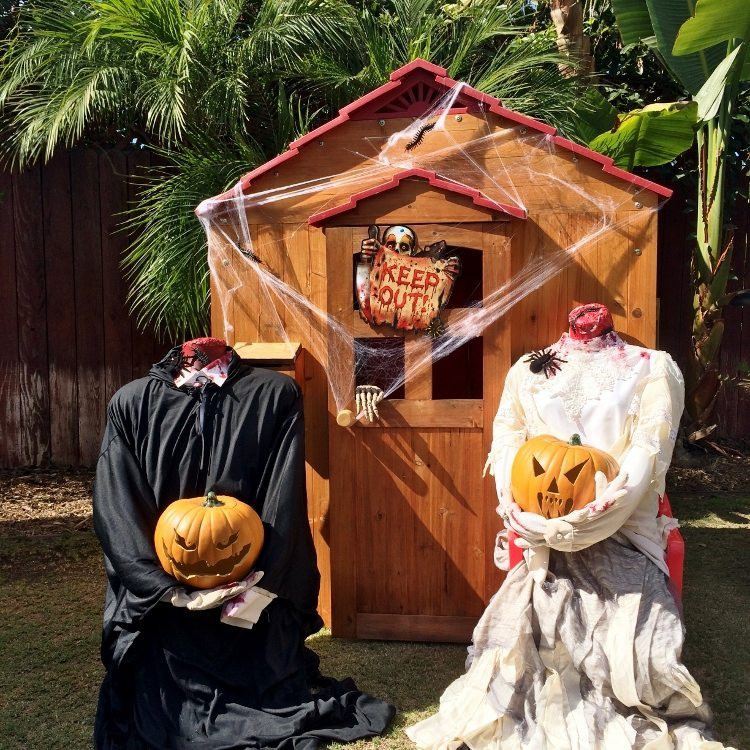 Best ideas about DIY Scary Outdoor Halloween Decorations
. Save or Pin Scary Outdoor Halloween Party Decorating Ideas DIY Inspired Now.