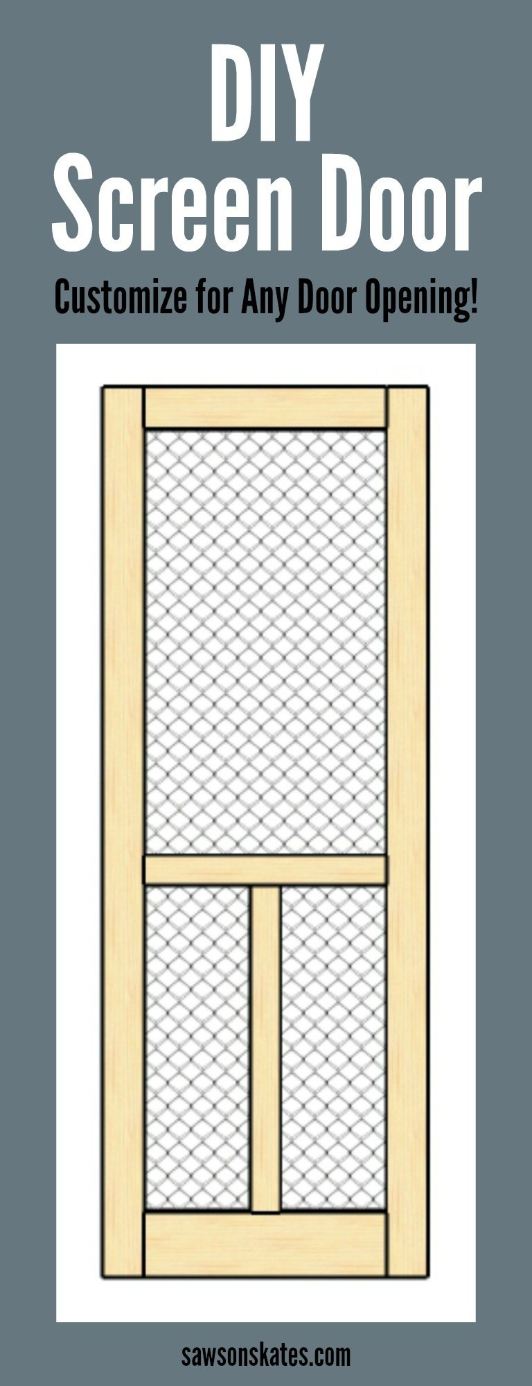 Best ideas about DIY Screen Door Kit
. Save or Pin DIY Wood Screen Door Now.