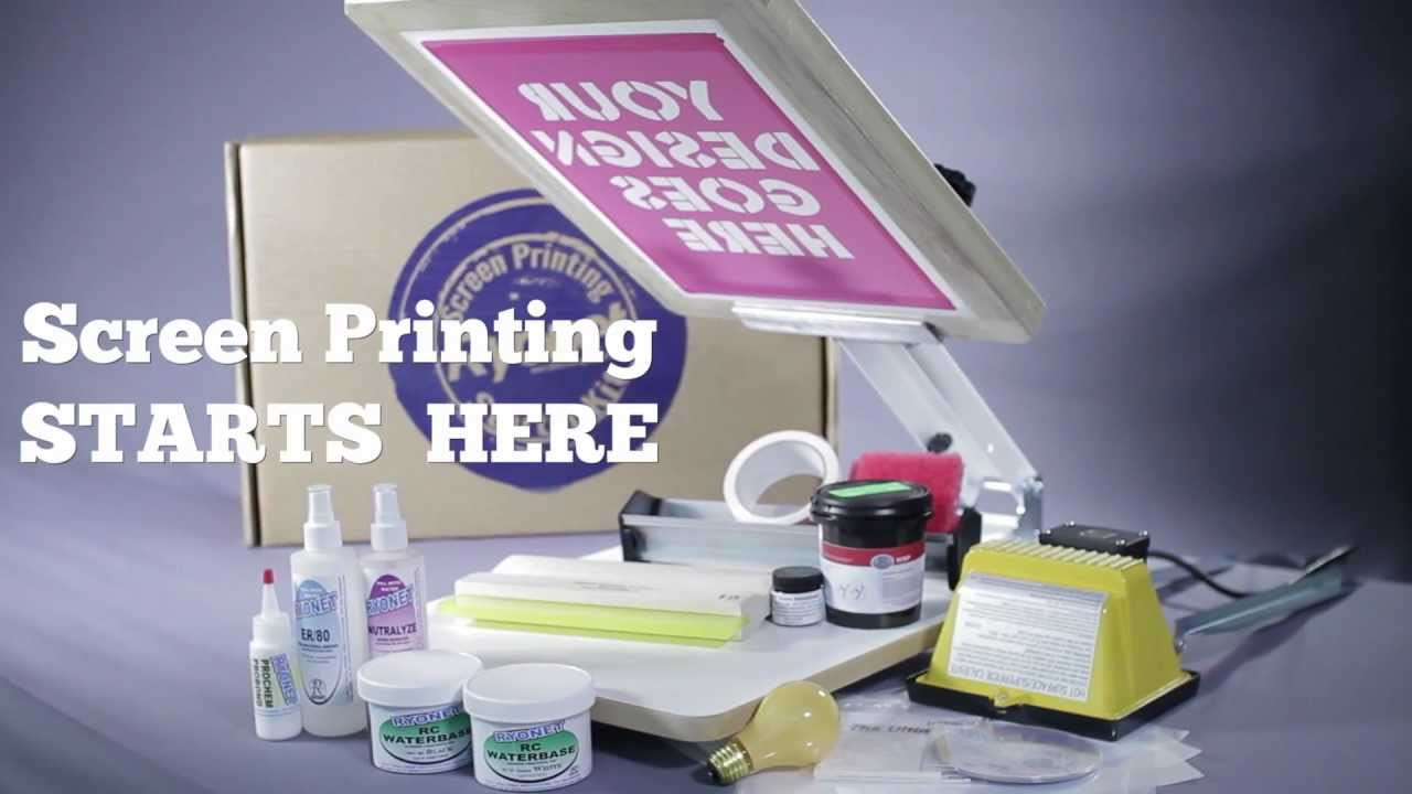 Best ideas about DIY Screen Printing Kit
. Save or Pin Ryonet Screen Printing Starter Kit DIY T Shirt Printing Now.