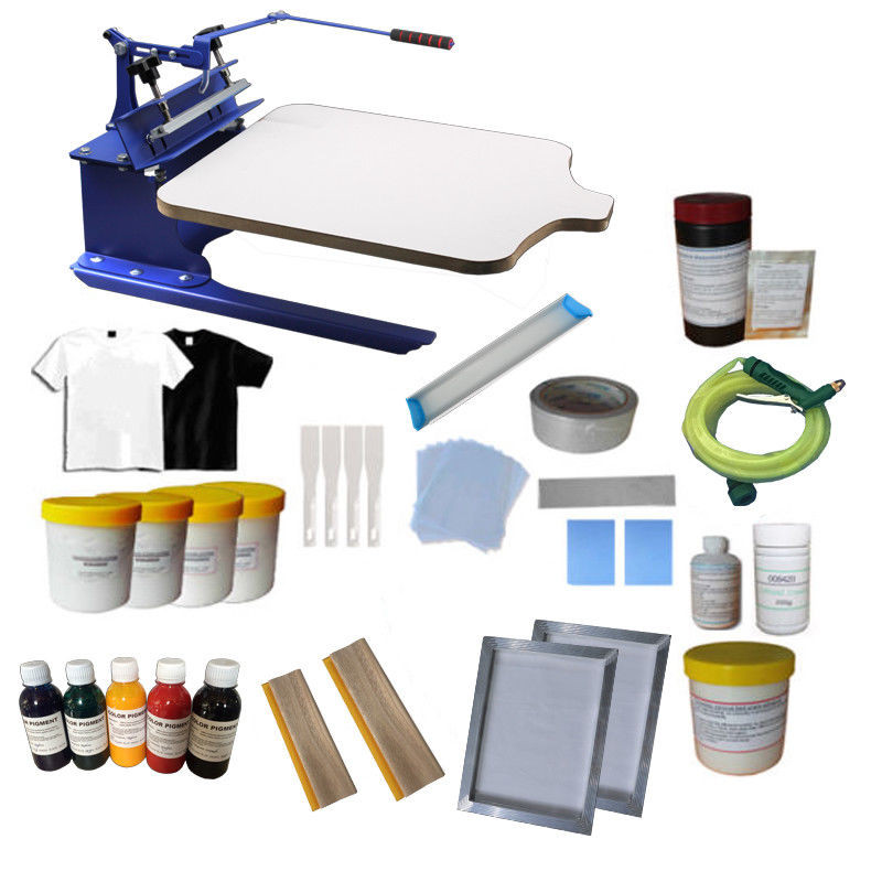 Best ideas about DIY Screen Printing Kit
. Save or Pin 1 Color 1 station Screen Printing Kit DIY Full Supplies Now.