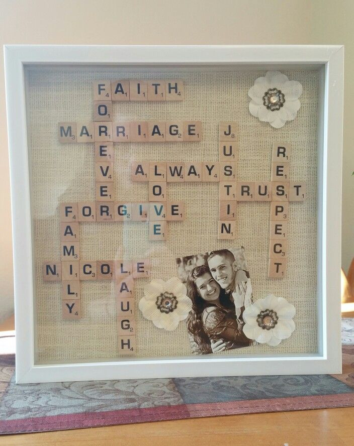 Best ideas about DIY Shadow Box Ideas
. Save or Pin Scrabble wedding t in a shadow Box Now.