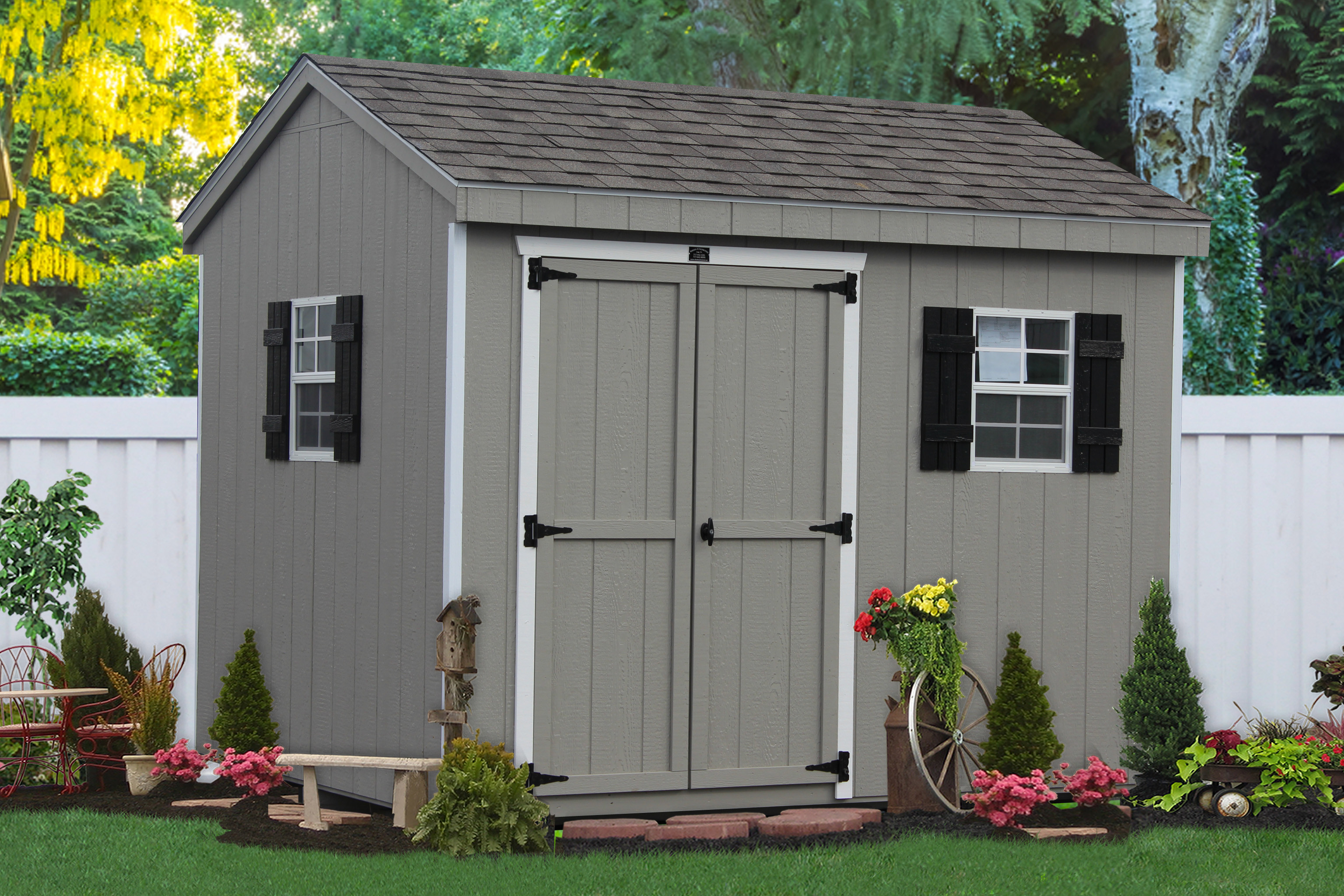 Best ideas about DIY Shed Kit
. Save or Pin Buy DIY Storage Shed Kits and Car Garage Kits Amish Built Now.