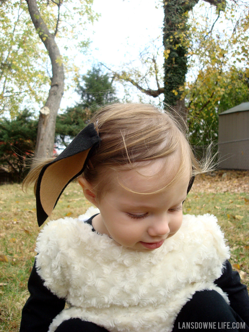 Best ideas about DIY Sheep Costume
. Save or Pin Halloween DIY lamb costume Lansdowne Life Now.