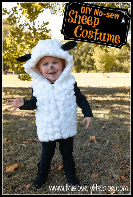 Best ideas about DIY Sheep Costume
. Save or Pin This Lovely Life DIY NO SEW SHEEP COSTUME Now.