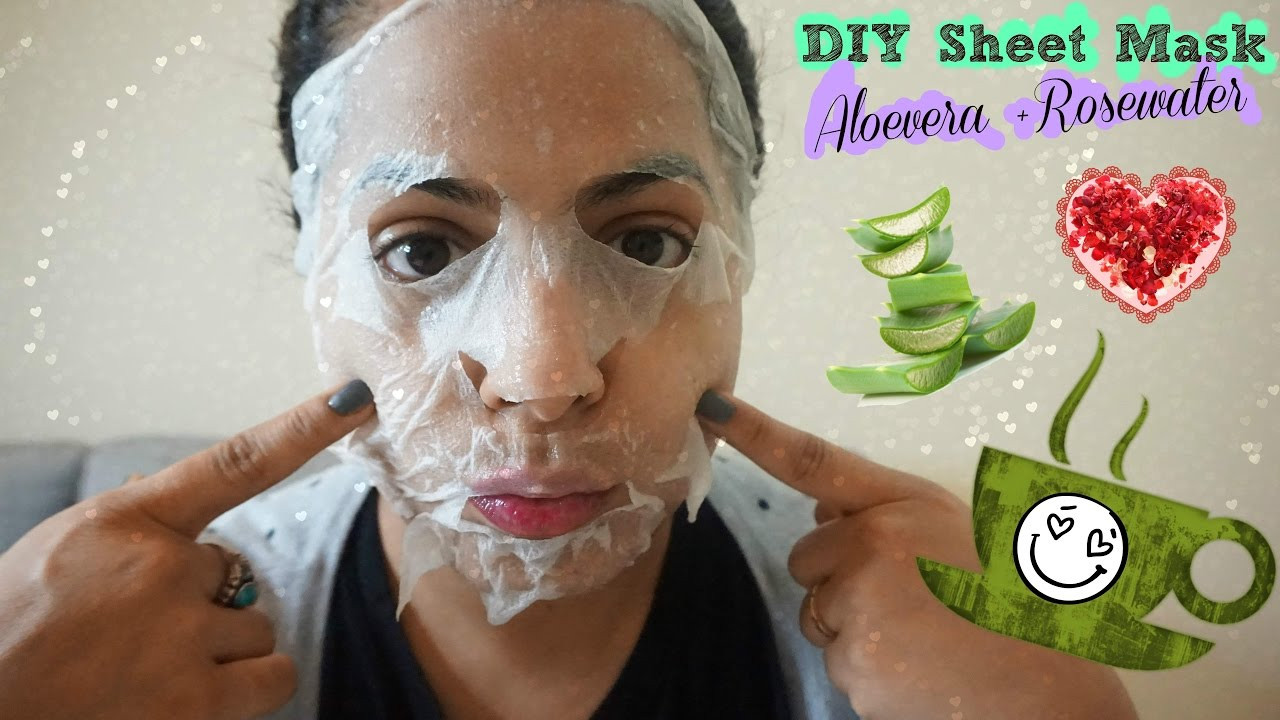 Best ideas about DIY Sheet Mask
. Save or Pin DIY Sheet Mask Relaxing Aloe vera Face Mask Now.