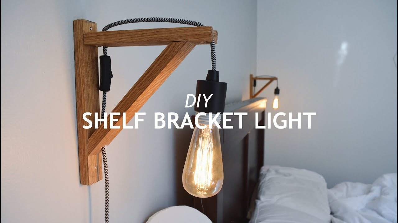 Best ideas about DIY Shelf Bracket
. Save or Pin DIY SHELF BRACKET LIGHT Now.