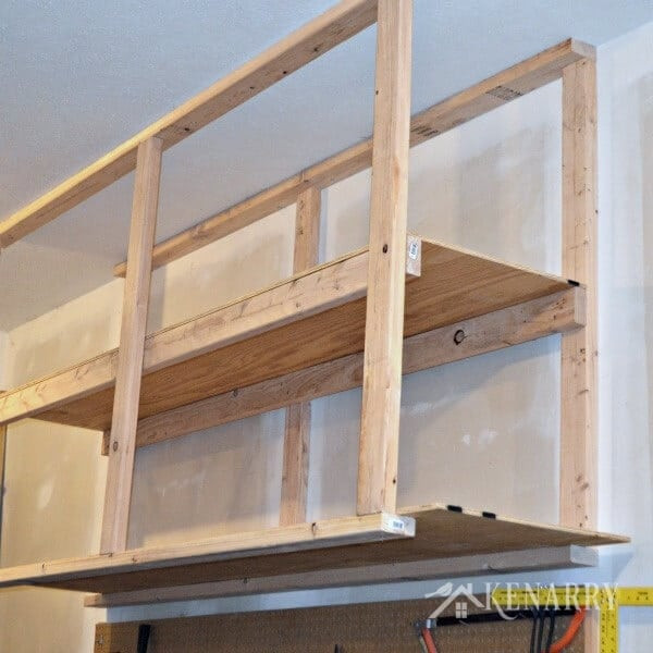 Best ideas about DIY Shelves Garage
. Save or Pin DIY Garage Storage Ceiling Mounted Shelves Giveaway Now.