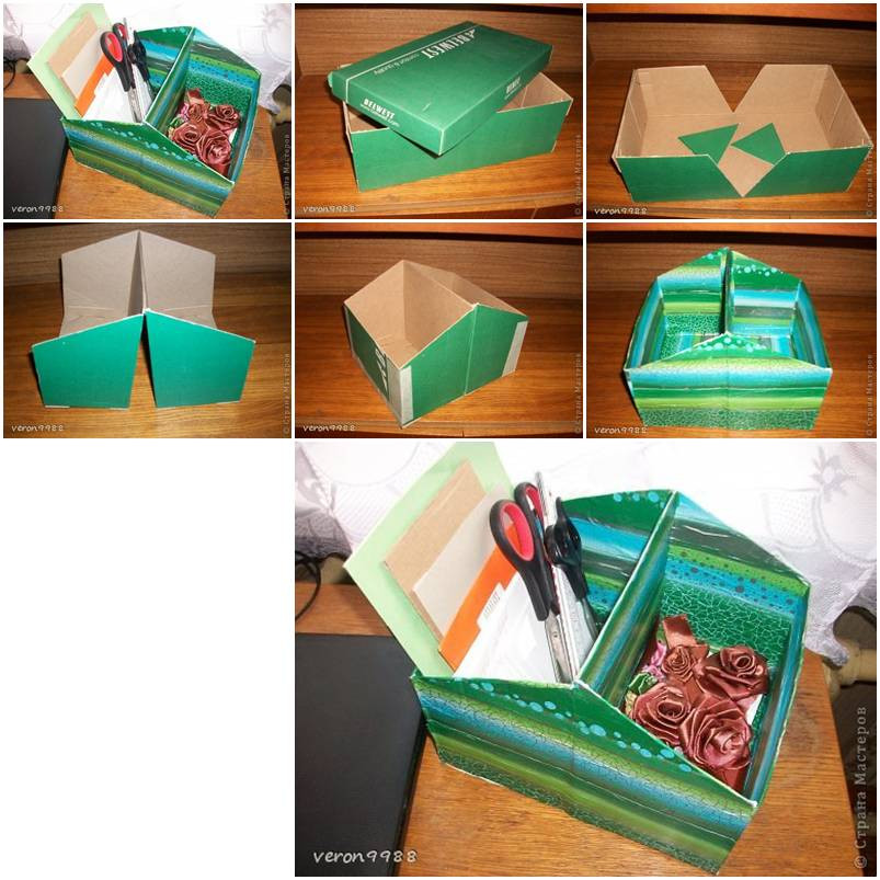 Best ideas about DIY Shoe Box
. Save or Pin How to make Shoe Box Organizer step by step DIY tutorial Now.