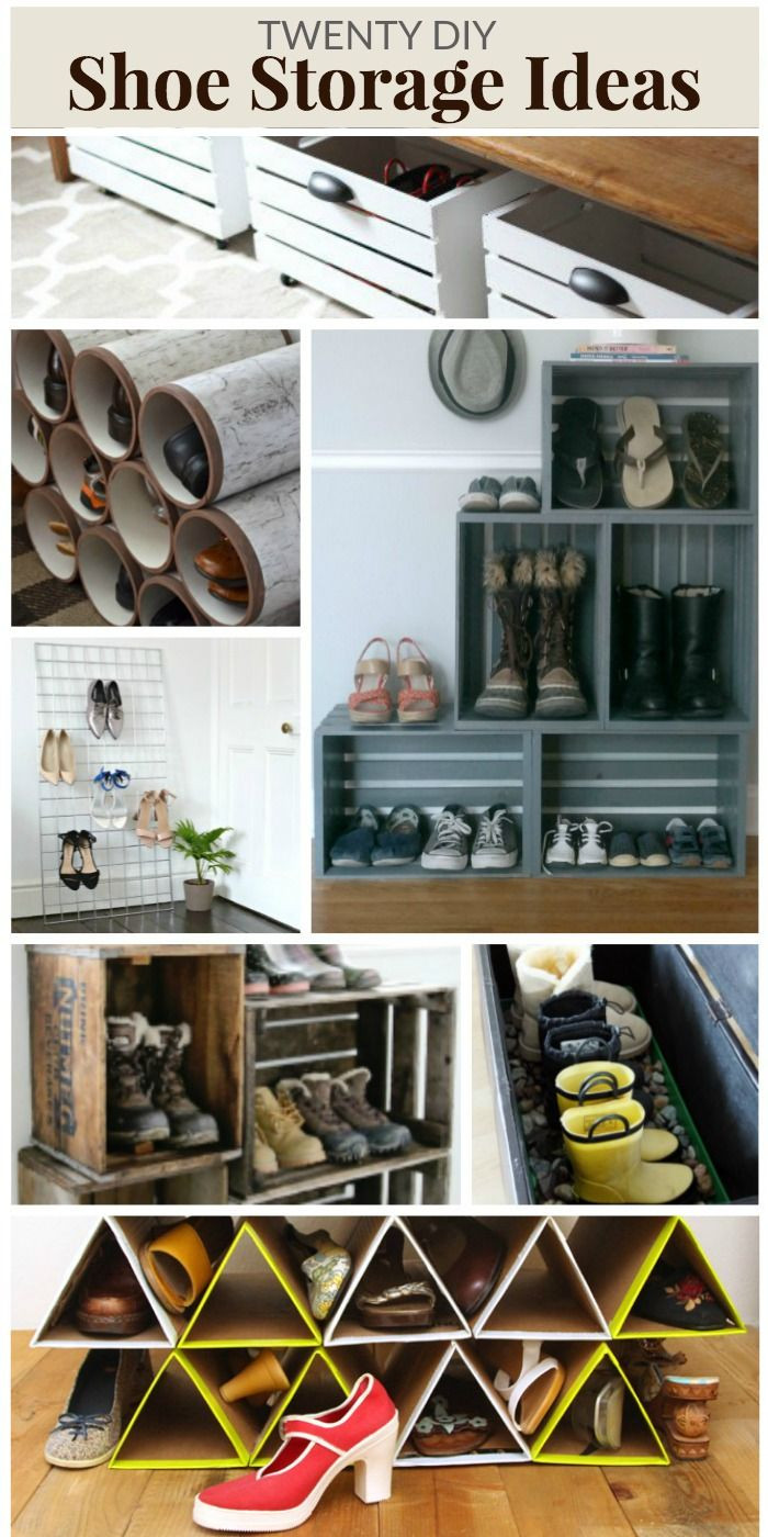 Best ideas about DIY Shoe Organizing Ideas
. Save or Pin 43 best DIY Shoe Storage images on Pinterest Now.