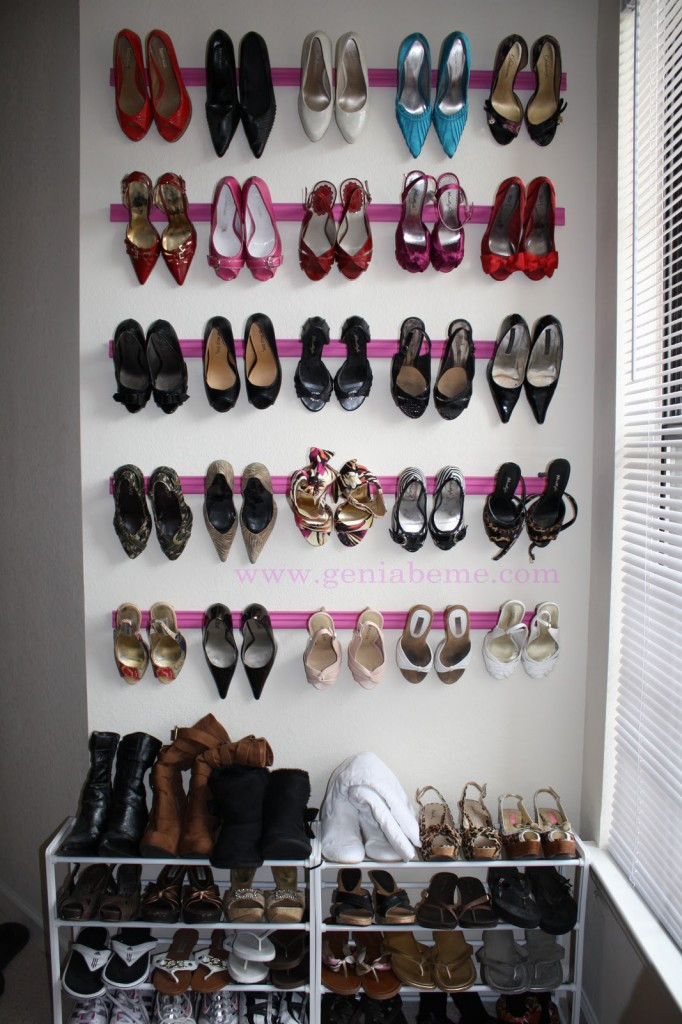 Best ideas about DIY Shoe Organizing Ideas
. Save or Pin DIY family shoe storage solutions Andrea s Notebook Now.