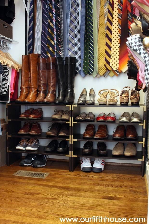 Best ideas about DIY Shoe Organizing Ideas
. Save or Pin DIY Shoe Organizer Ideas In closet as hanger shoe Now.
