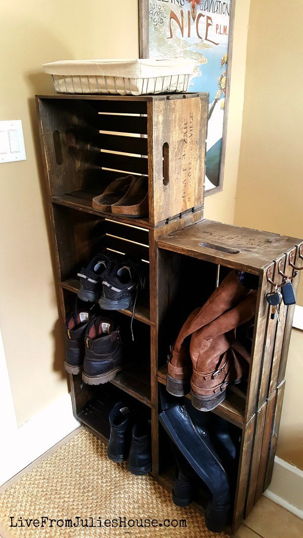 Best ideas about DIY Shoe Rack
. Save or Pin 15 Clever DIY Shoe Storage Ideas Grillo Designs Now.
