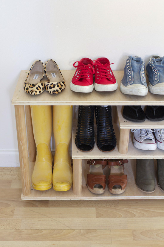 Best ideas about DIY Shoe Rack By Front Door
. Save or Pin DIY Plywood Shoe Rack Now.