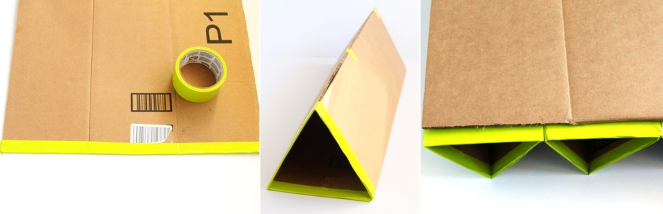 Best ideas about DIY Shoe Rack Cardboard
. Save or Pin DIY space saving cardboard shoe rack with geometric truss Now.