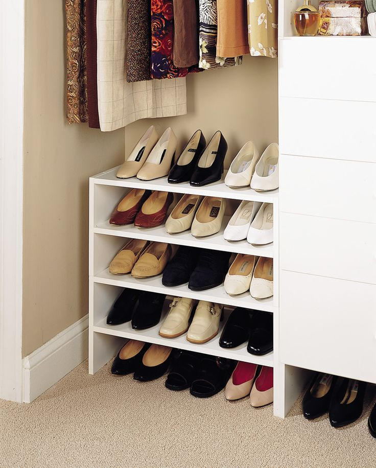 Best ideas about DIY Shoe Rack For Small Closet
. Save or Pin shoe storage ideas For the Home Now.