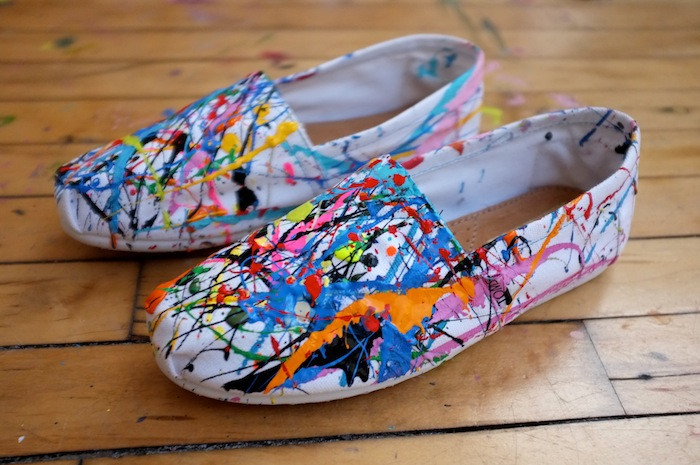 Best ideas about DIY Shoes Paint
. Save or Pin SKETCH42 SPLAT DIY Splatter Sneaks Now.