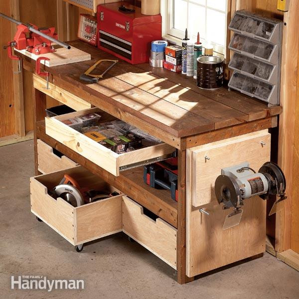 Best ideas about DIY Shop Table
. Save or Pin DIY Workbench Upgrades Now.