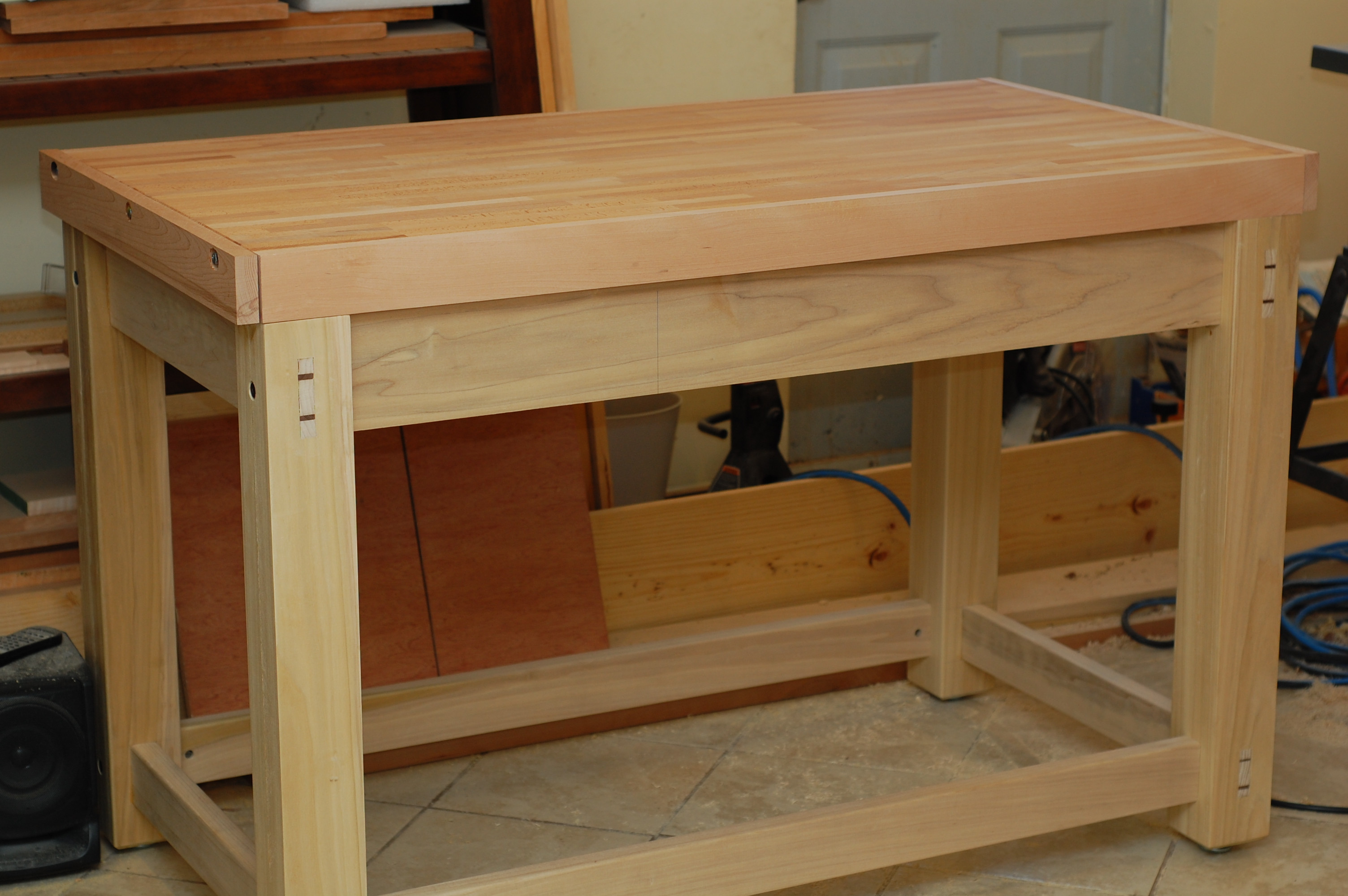 Best ideas about DIY Shop Table
. Save or Pin Workbench Cross Grain Now.