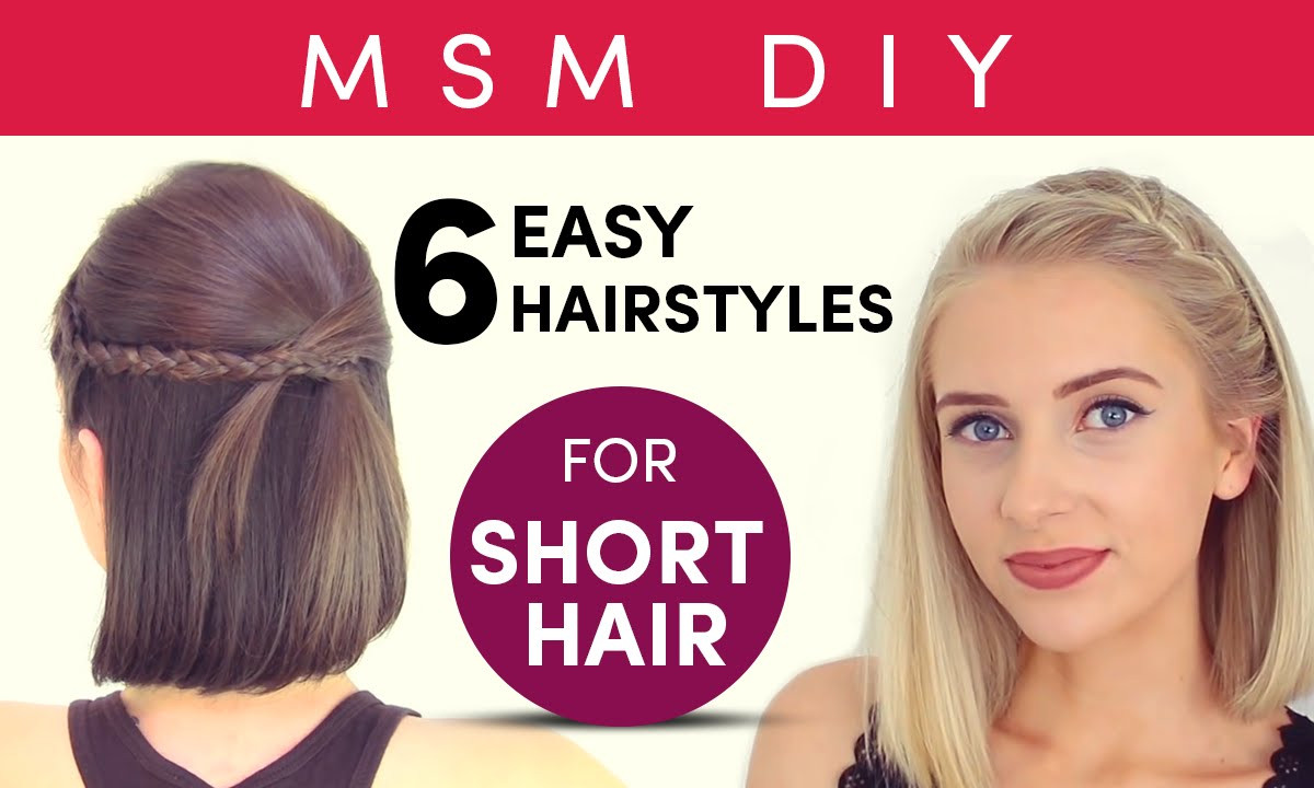 Best ideas about DIY Short Hairstyle
. Save or Pin MSM DIY Now.