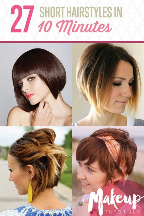 Best ideas about DIY Short Hairstyle
. Save or Pin Diy hairstyles for short hair Now.