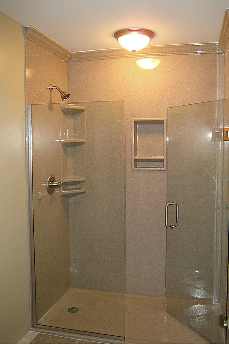 Best ideas about DIY Shower Walls
. Save or Pin 3 Steps to Add Trim and Borders to DIY Shower Wall Panels Now.