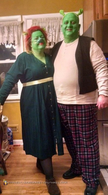 Best ideas about DIY Shrek Costume
. Save or Pin Cool Princess Fiona and Shrek Costumes Now.